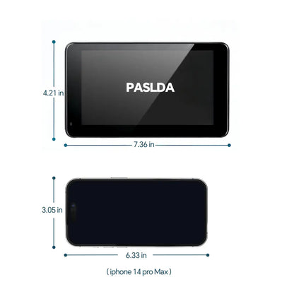 Upgraded Wireless CarPlay Screen for Android & iPhone - Premium Portable CarPlay Adapter for Enhanced In-Car Entertainment and Media Experience